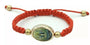 12 PULSERA Roja Virgen Caridad del Cobre Lady Of Charity RED bracelet  CHARM