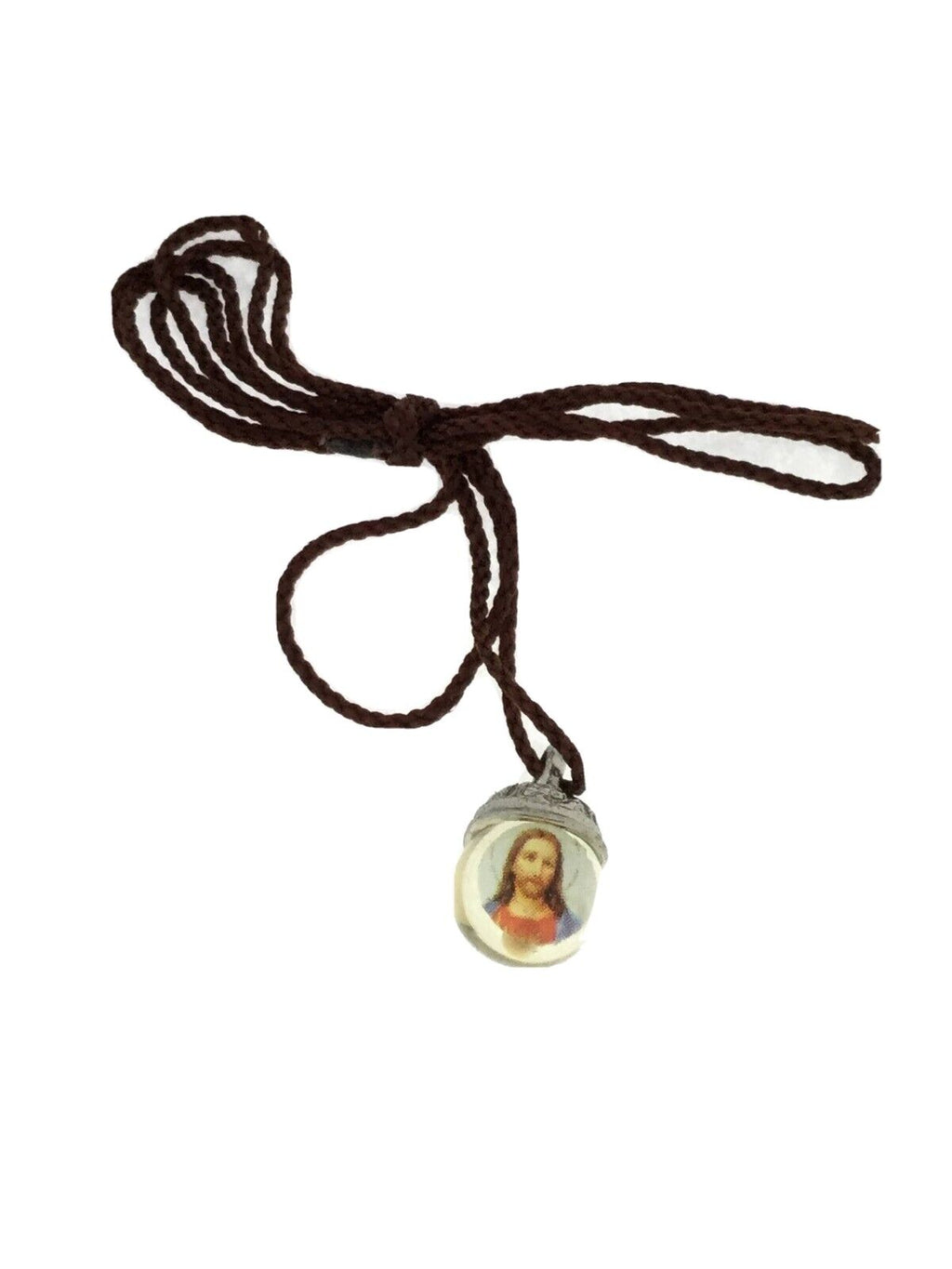 Mustard Seed Scapular Sacred Heart of Jesus & Mt Carmel Escapulario de Mostaza 