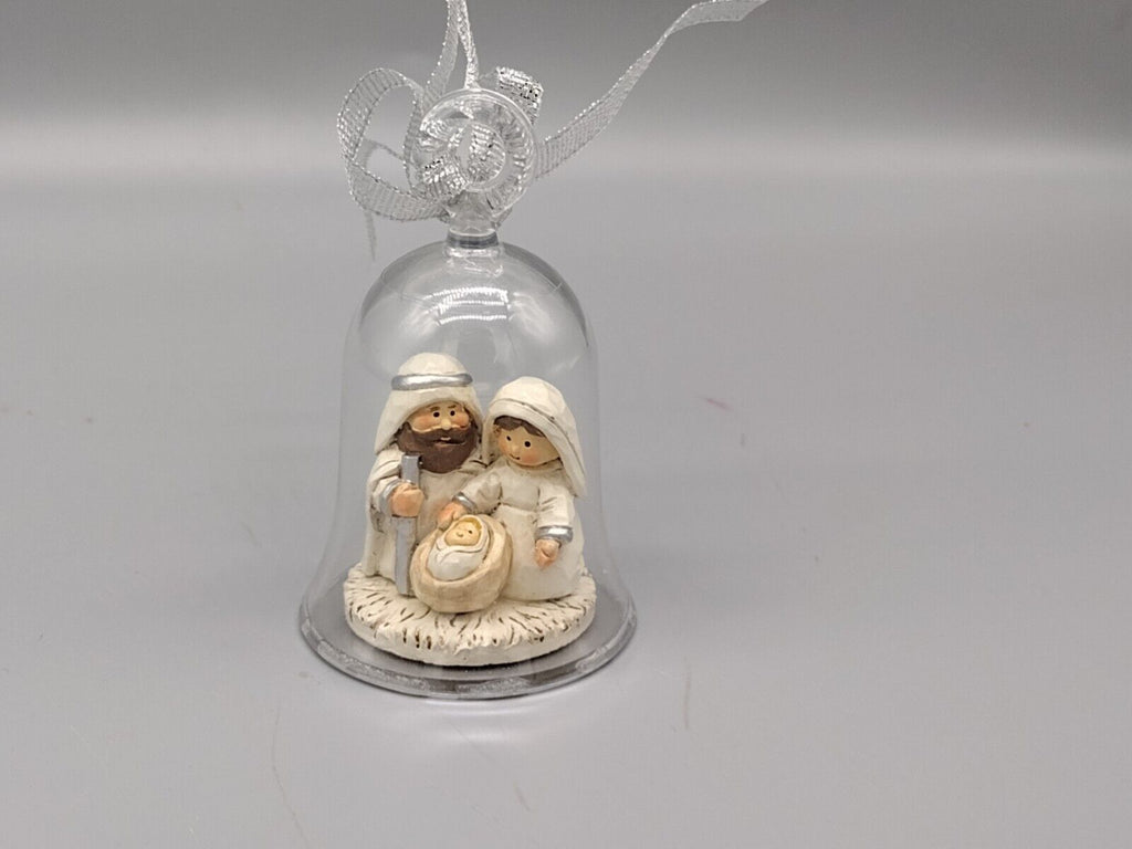 Nativity Scene Christmas Tree Ornament Miniature Holy Family Figurine Baby Jesus