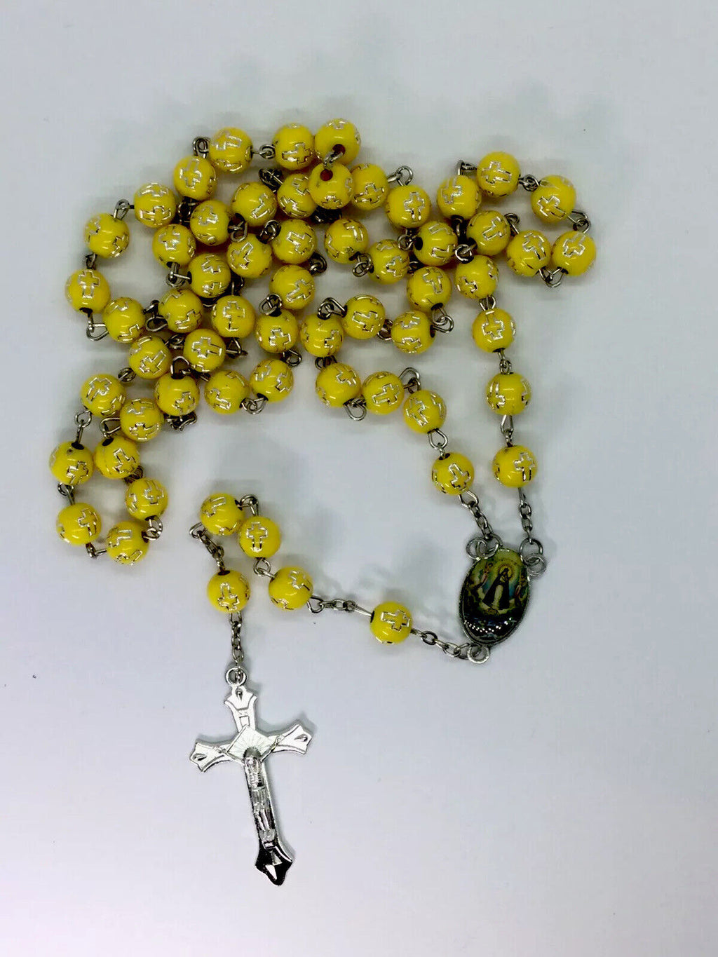 12 Virgen de la Caridad Del Cobre Rosario Lady of Charity Rosary Catholic CUBA