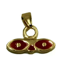 Saint Lucy Eye Pendant 18k Gold Plated with 20