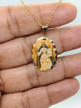 Virgen de la Candelaria Medal - our lady Virgin Mary Medal with 20 inch Chain