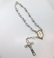 Jesus Fish Car ROSARY metallic St. Benedict medal cross Emmaus San Benito medal