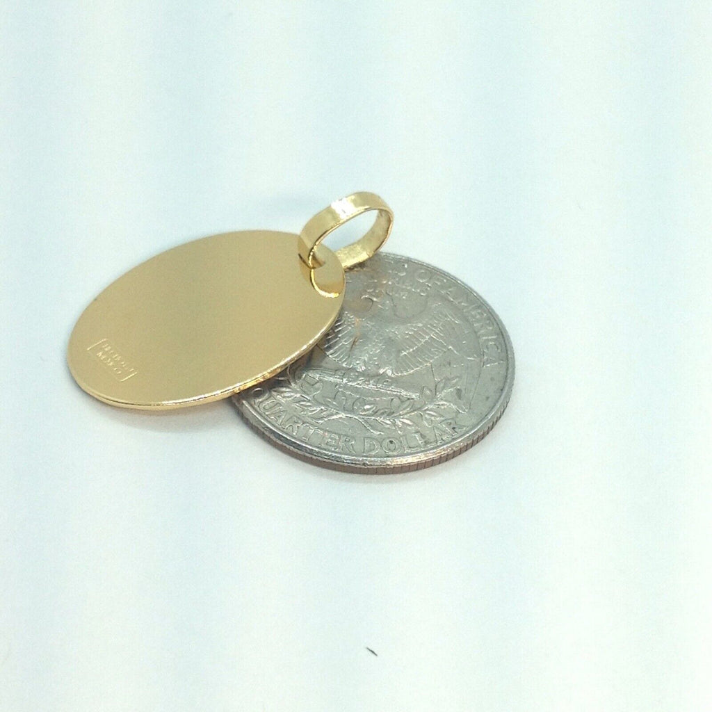 Immaculate Conception - Purisima Concepcion De Maria Medal 14k Gold Plated 