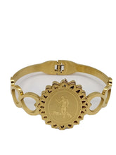 Saint Lazarus bracelet pulsera San Lazarus Babalú-Ayé stainless steel acero cuba
