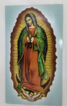 Virgen de Guadalupe Pendant 18k Gold Plated Medal with 20 Inch Chain México