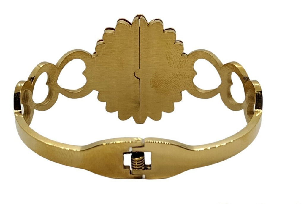 Saint Lazarus bracelet pulsera San Lazarus Babalú-Ayé stainless steel acero cuba