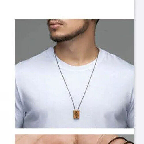 Sacred Heart of Jesus Christ Virgen of Mt. Carmel Leather Scapular escapulario