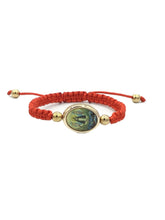 12 PULSERA Roja Virgen Caridad del Cobre Lady Of Charity RED bracelet  CHARM  