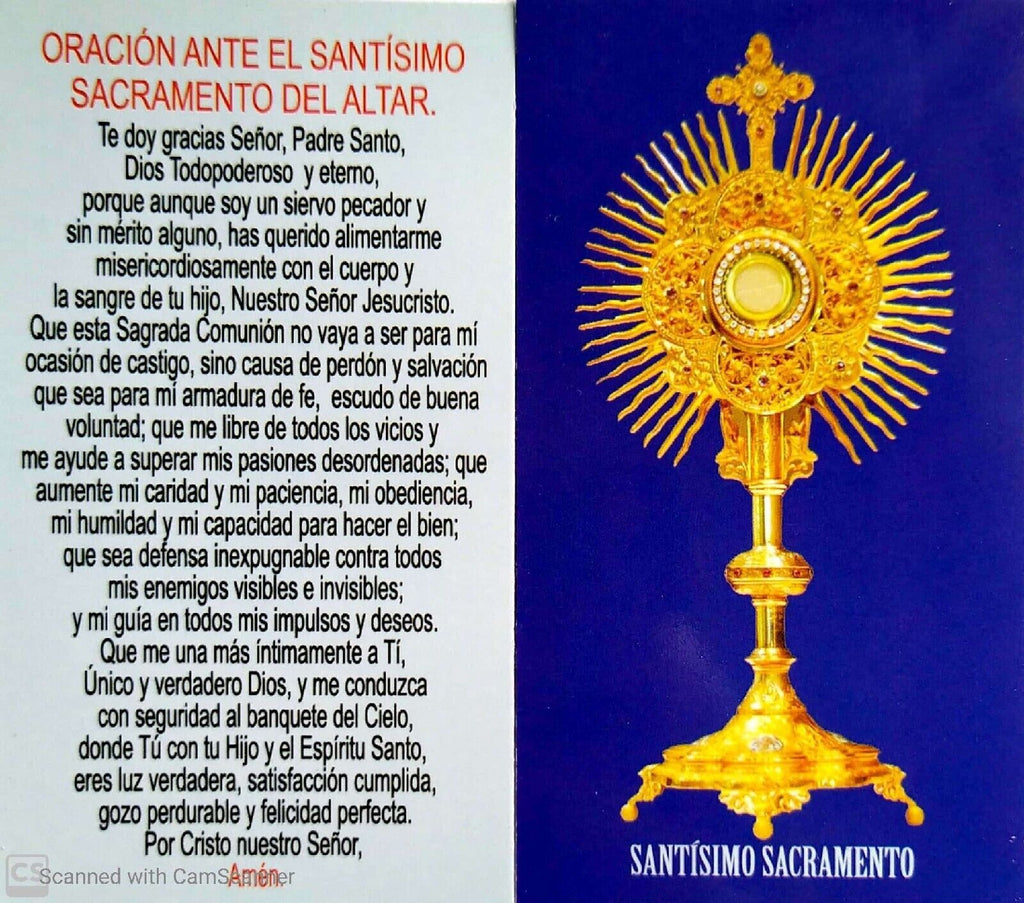 Santísimo Mini First Communion Holy Sacrament Primera Comunión Catholic 