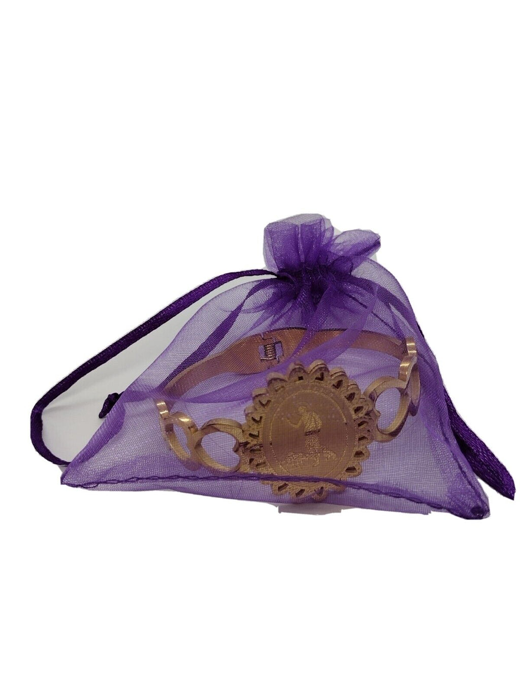Saint Lazarus bracelet pulsera San Lazarus Babalú-Ayé stainless steel acero cuba