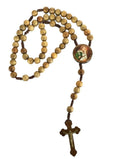 Saint St.Joseph Rosary Wood Beads Rosario de San Jose father's day Gift Prayer 
