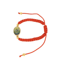 12 PULSERA Roja Virgen Caridad del Cobre Lady Of Charity RED bracelet  CHARM  