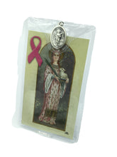 3 X Catholic Religious Medal Pendants Prayer Holy Card Saint Agatha Cancer Heal