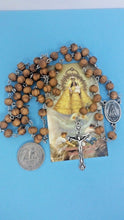 Caridad del Cobre Rosario madera de Jerusalen olive wood rosary JERUSALEM CUBA