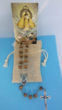 Caridad del Cobre Rosario madera de Jerusalen olive wood rosary JERUSALEM CUBA