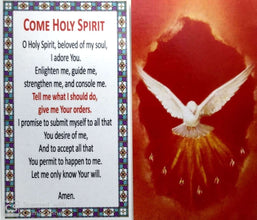 Holy Spirit Rosary Mary olive wood Jerusalem El Espíritu Santo Rosario de madera