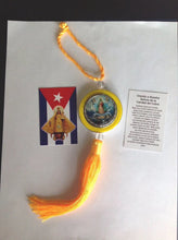 Virgen de la CARIDAD Medal rearview mirror Car Ornament hanging pendant Oshun