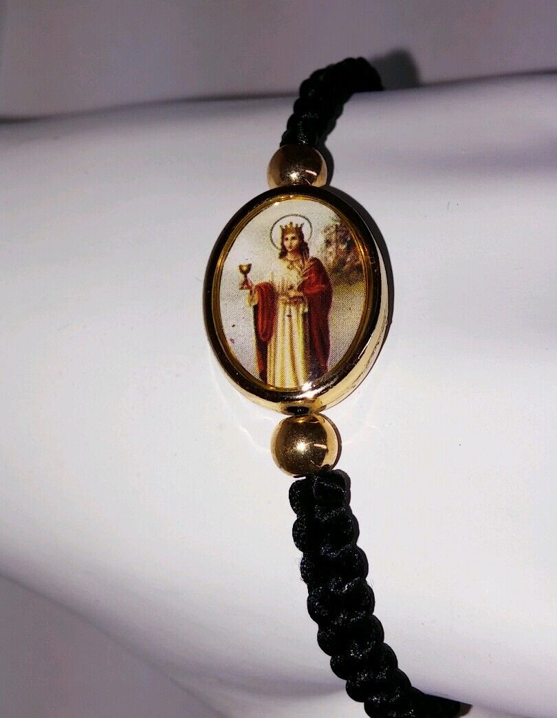 Santa Barbara Pulsera negra /Saint Barbara Black bracelet