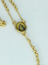 Caridad del Cobre Rosary Necklace 18 Inch - Yoruba Rosario lady of Charity 