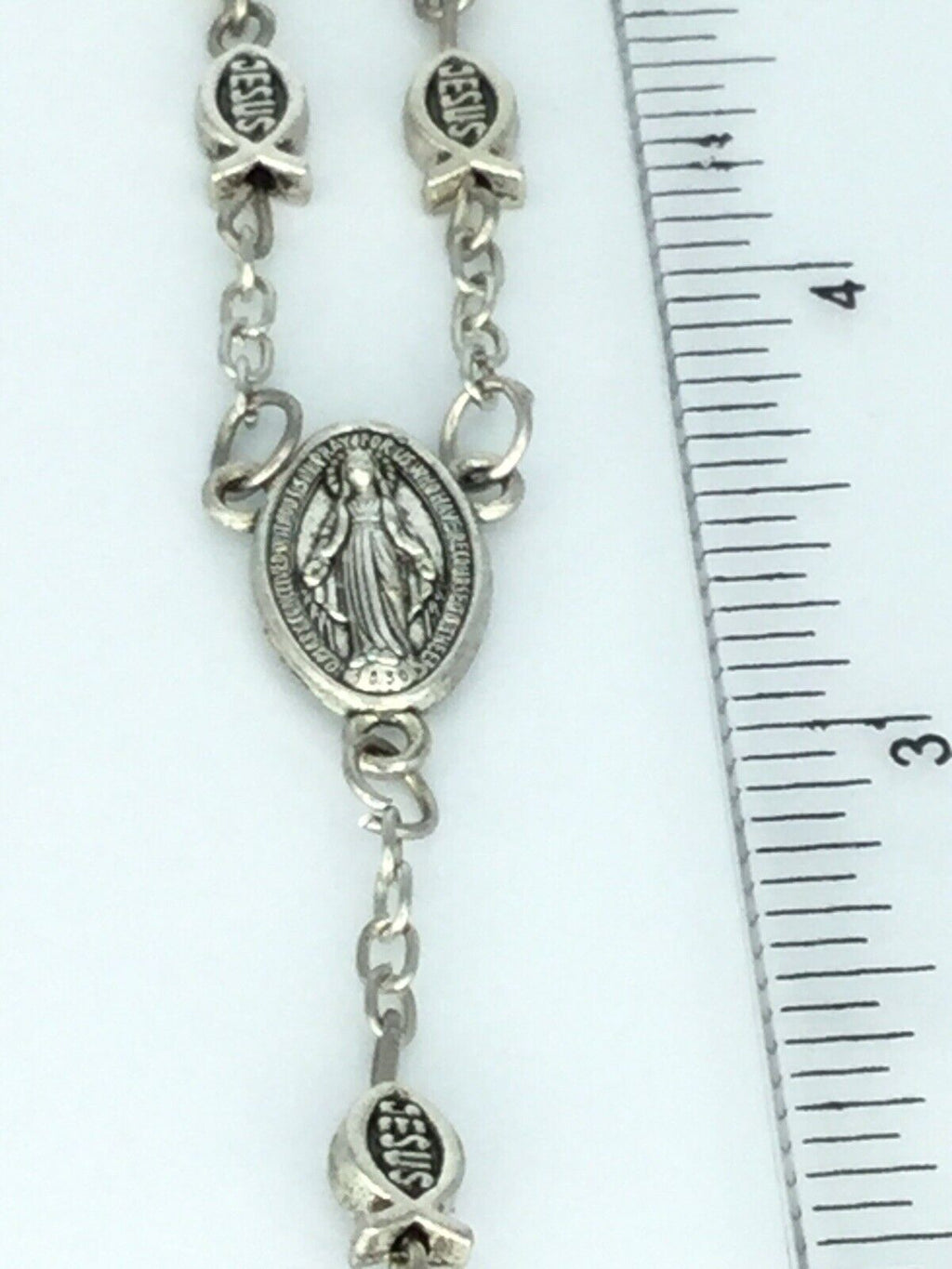 Catholic Saint St. Benedict Medal Auto Car Rosary metal Miraculous Medal Jesus