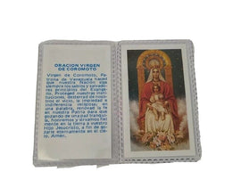 25 Virgen de Coromoto Small Laminated Holy Prayer card Oración Virgen Venezuela