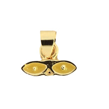 Saint Lucy Eye Pendant 18k Gold Plated with 20