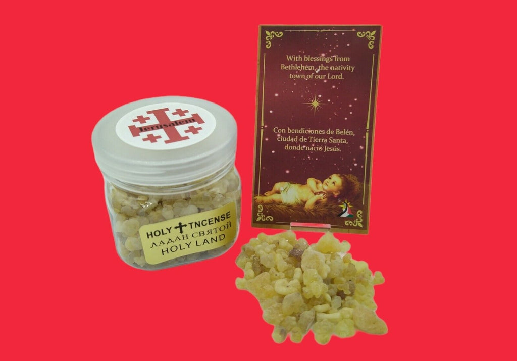 3 oz container of Jerusalem Bethlehem Holyland Frakincense Resin Home Blessing 