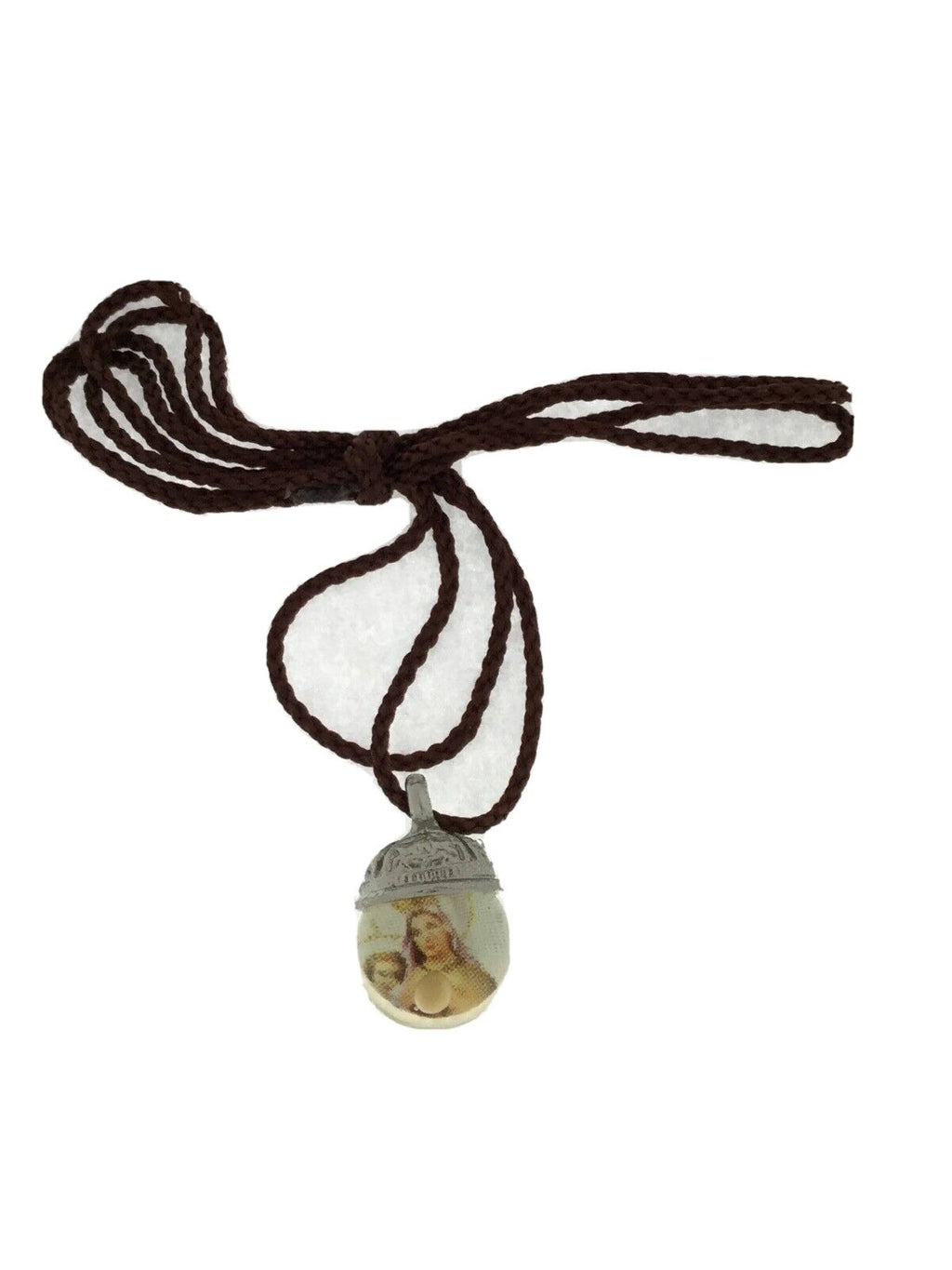 Mustard Seed Scapular Sacred Heart of Jesus & Mt Carmel Escapulario de Mostaza 
