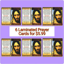 6 Padre Nuestro Our Father Lords Prayer Laminated Prayer Emmaus Retreat Jesús 