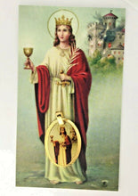 18k St Barbara Religious Medal Gold Plated Santa Barbara Medalla Protección Cuba