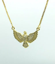 Holy Spirit Pendant Necklace 18 Inches Length 18K Gold Plated Chain Gift