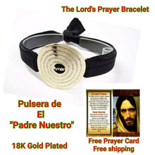 OUR FATHER PRAYER BRACELET PULSERA El PADRE NUESTRO CHRISTIAN RELIGIOUS SPANISH