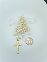 First Holy Communion faux pearl White pearl Rosary Rosario de Primera comunión