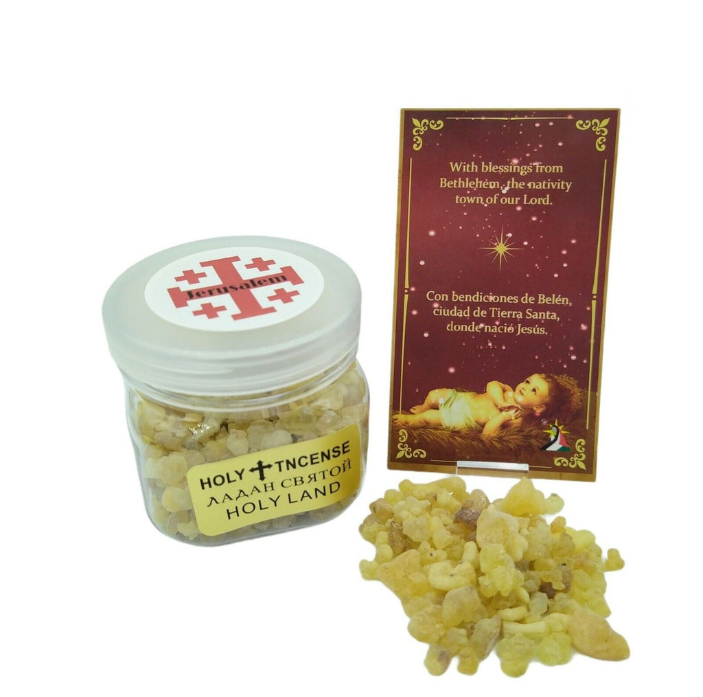 3 oz container of Jerusalem Bethlehem Holyland Frakincense Resin Home Blessing 
