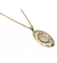 18k Gold Plated Pendant and 20