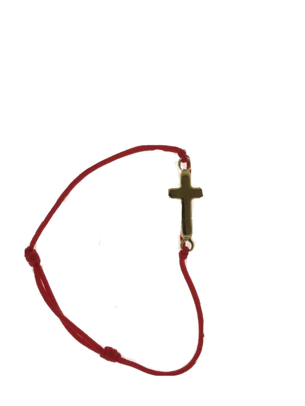 Baby Kids Newborn Cross Adjustable Red Cord Bracelet Protection Pulsera Roja