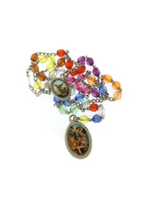 SAINT MICHAEL Rosary Chaplet Necklace beads Coronilla de San Miguel Arcángel
