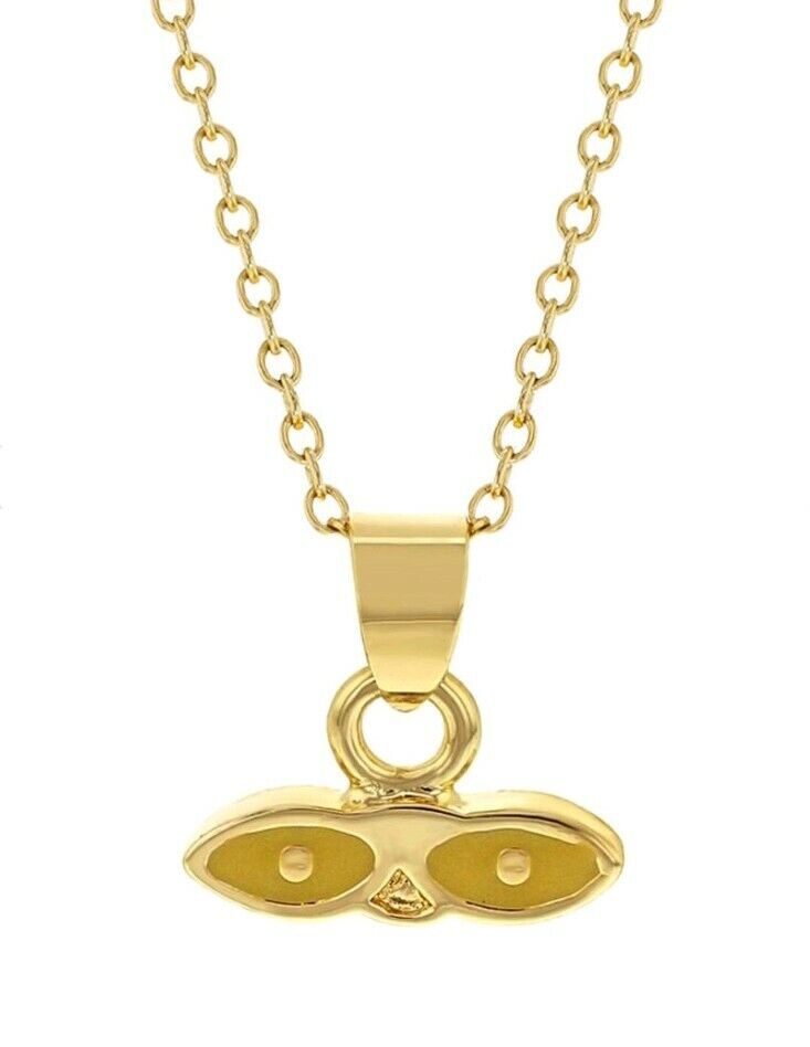 Saint Lucy Eye Pendant 18k Gold Plated with 20