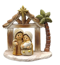 Nativity Scene Christmas Tree Ornament Miniature Holy Family Figurine Baby Jesus