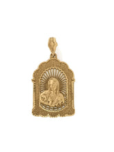 18k Gold Plated virgen de Guadalupe Virgin GUADALUPE Catholic Medal Necklace 19
