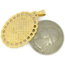 Holy Spirit Dove Medal Confirmation Espíritu Santo Gold Plated Pendant Necklace 
