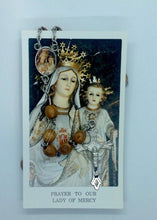 Our lady of Mercy Rosary Olive wood Jerusalem virgen de La Mercedes Rosario