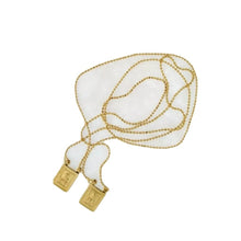 14k Gold Plated Our Lady Mt Carmel & Sacred Heart Jesus  Scapular Necklace 