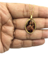 Santa Teresa Jesus Medalla Saint Therese Lisixieux Medal 18k Gold Plated Medal