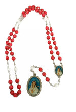 Rosa Mistica Rosary Chaplet  Saint Mary Rosario Virgen de la Rosa Mística Prayer