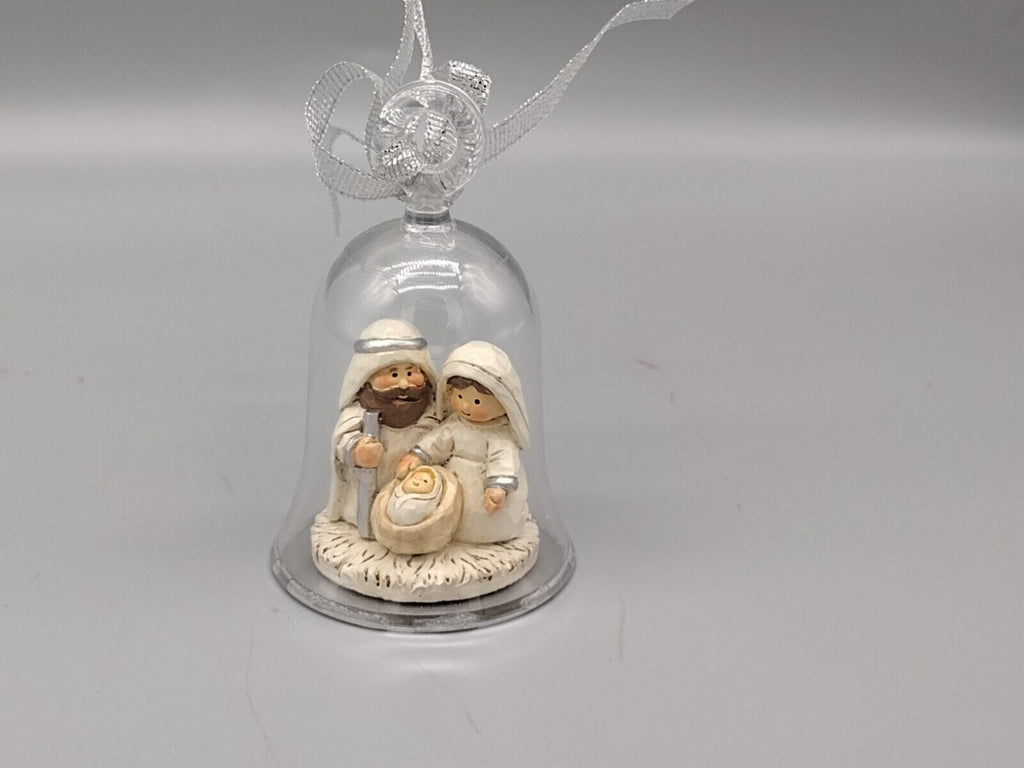 Nativity Scene Christmas Tree Ornament Miniature Holy Family Figurine Baby Jesus