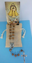 Caridad del Cobre Rosario madera de Jerusalen olive wood rosary JERUSALEM CUBA