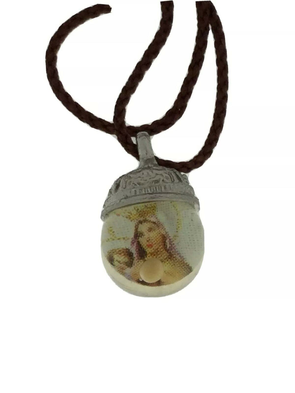 Mustard Seed Scapular Sacred Heart of Jesus & Mt Carmel Escapulario de Mostaza 