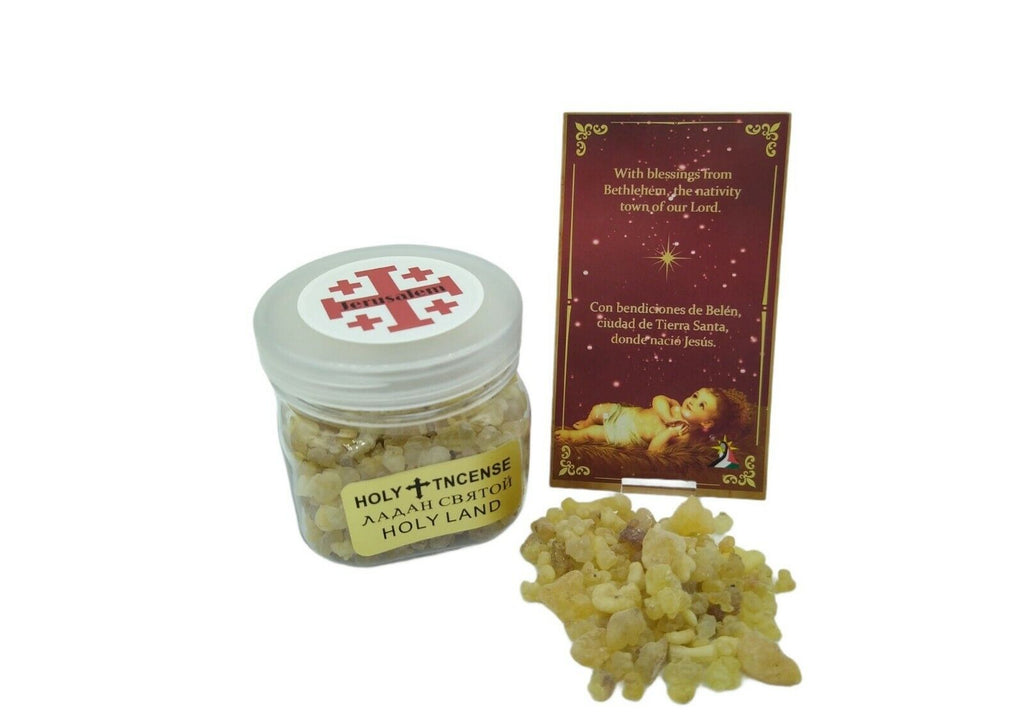 3 oz container of Jerusalem Bethlehem Holyland Frakincense Resin Home Blessing 